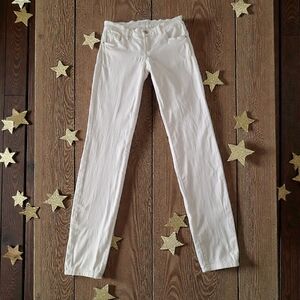 Guess Ivory Curvy Skinny Jeans